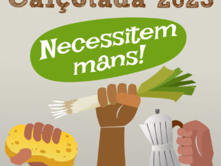 Ens calen mans per a la Calçotada d'enguany!