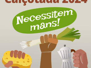 Necessitem mans per a la Calçotada!
